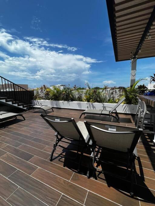 Ferienwohnung Relaxconect-Freeparking-Fastwifi Playa del Carmen Exterior foto